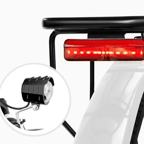Heybike Cityscape Vélo Électrique - 250W Batterie 36V10Ah Pneus 26 Pouces Freins à Disque - Bleu