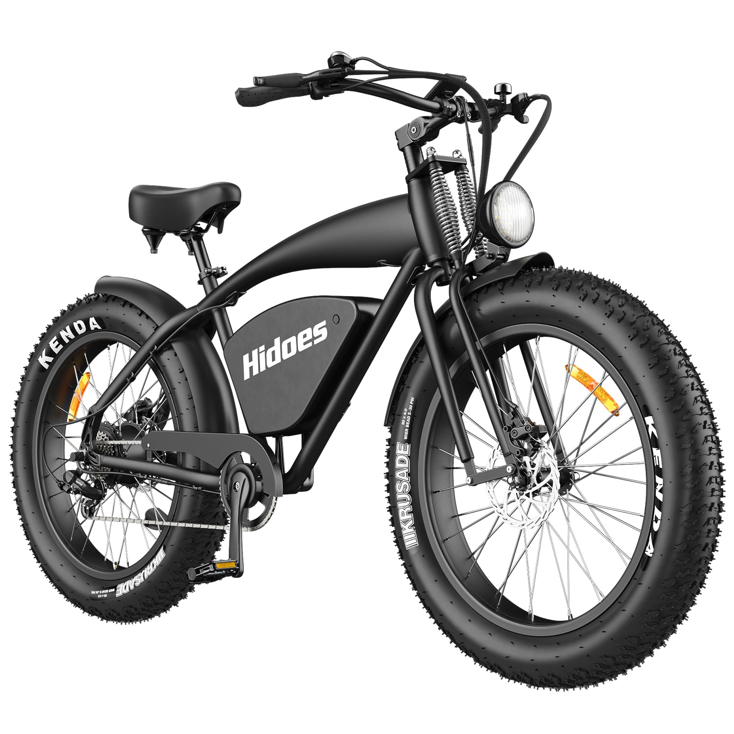 Vélo Électrique Hidoes HD-B3 - Moteur 1200W Batterie 48V18.2AH Pneus de 26 Pouces - Noir