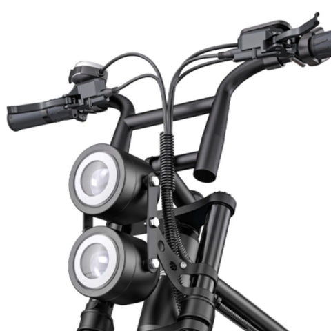 Vélo Électrique HillMiles MileZoom 1 - Moteur 750W Batterie 52V31.2AH Pneus De 20 Pouces Frein à Huile Hydraulique - Bleu