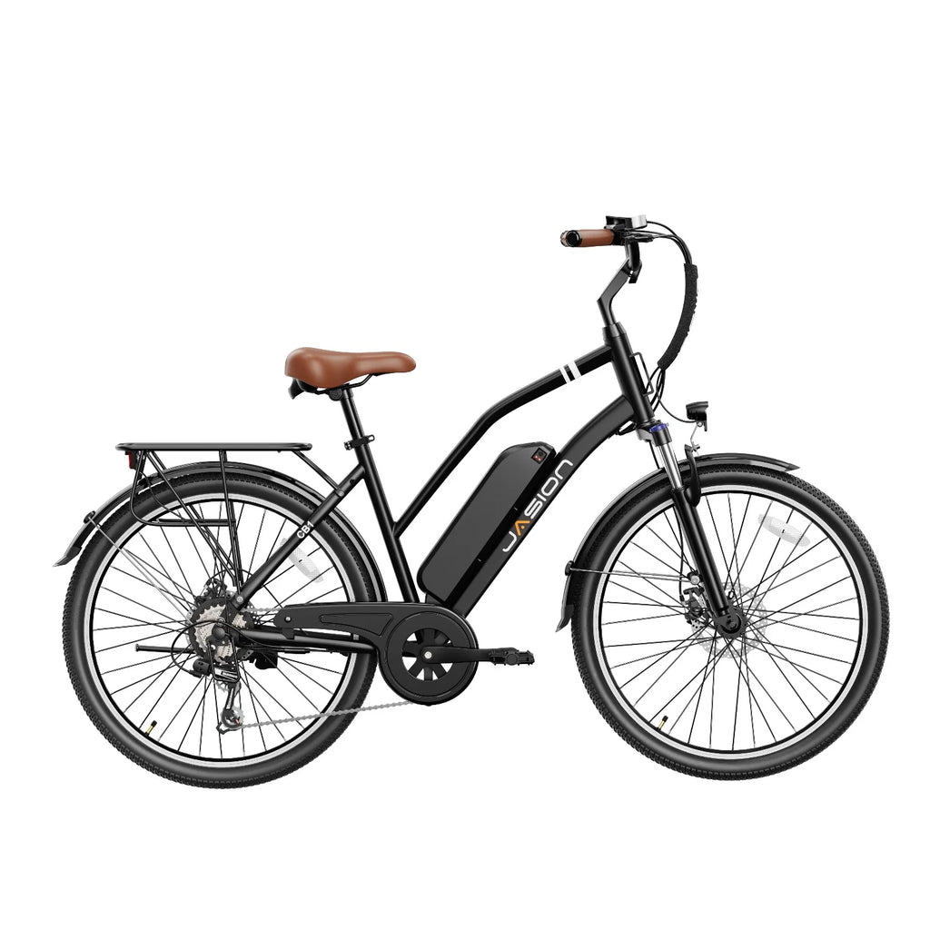 Vélo électrique JASION CB1 – 500W Batterie 36V12.5Ah Pneus 27.5 Pouces Freins à Disque - Noir