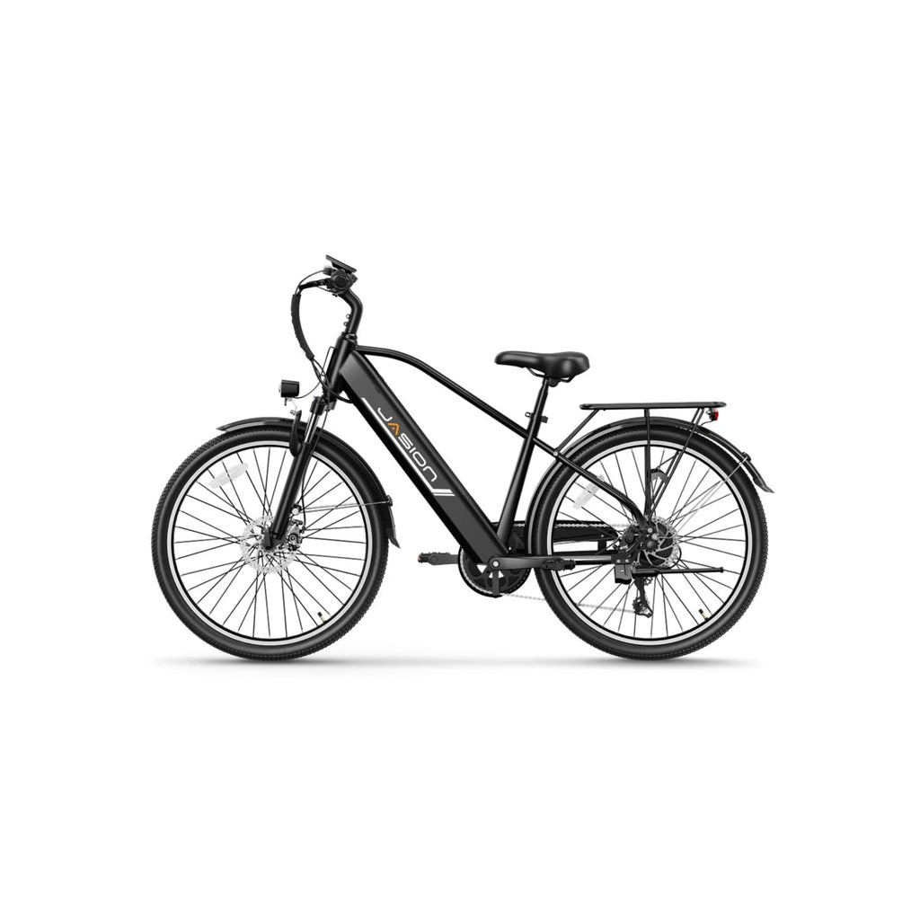 Vélo Électrique JASION EB5 Roamer - Moteur 500W Batterie 48V10AH Pneus De 26 Pouces  Freins à Disque - Noir