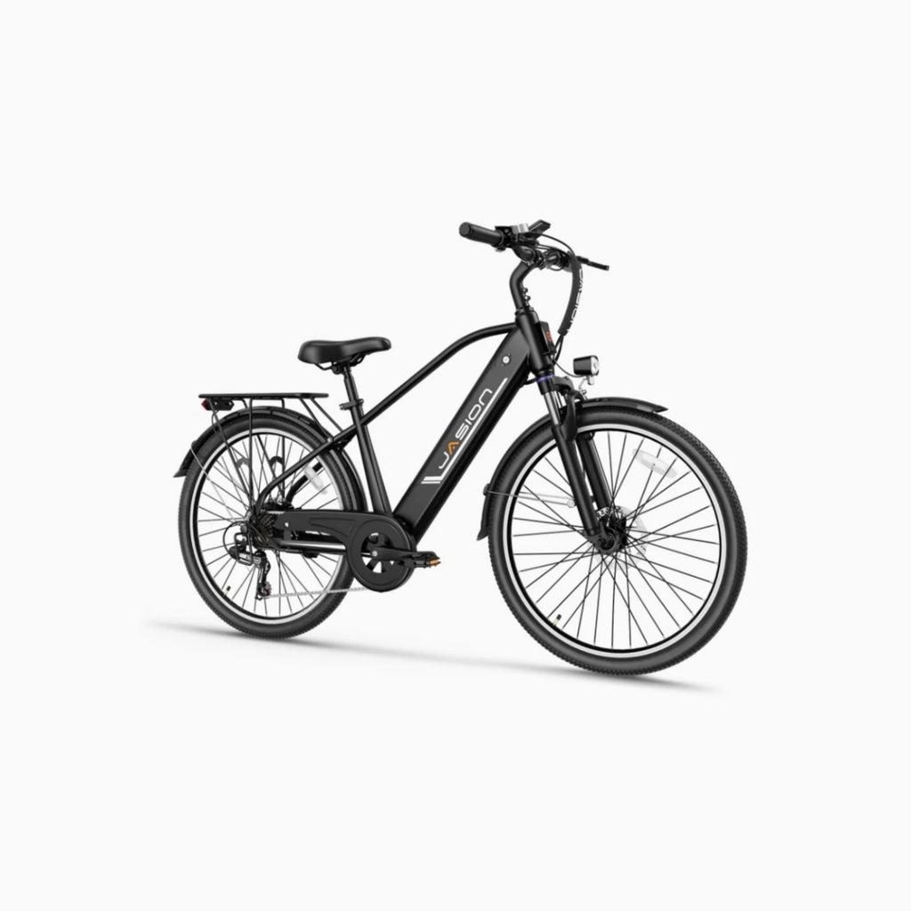 Vélo Électrique JASION EB5 Roamer - Moteur 500W Batterie 48V10AH Pneus De 26 Pouces  Freins à Disque - Noir