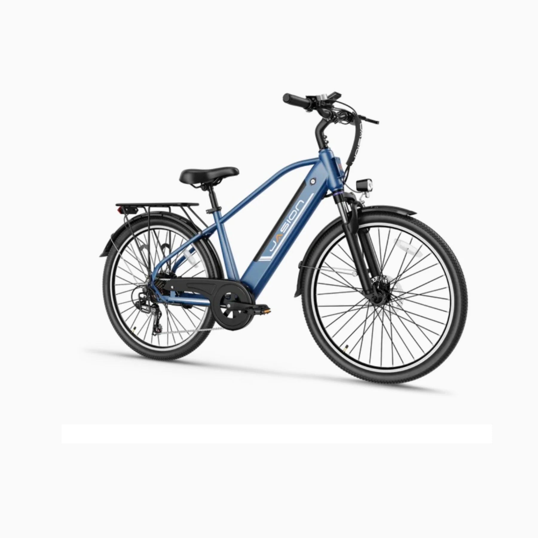 Vélo Électrique JASION EB5 Roamer - Moteur 500W Batterie 48V10AH Pneus De 26 Pouces  Freins à Disque - Bleu