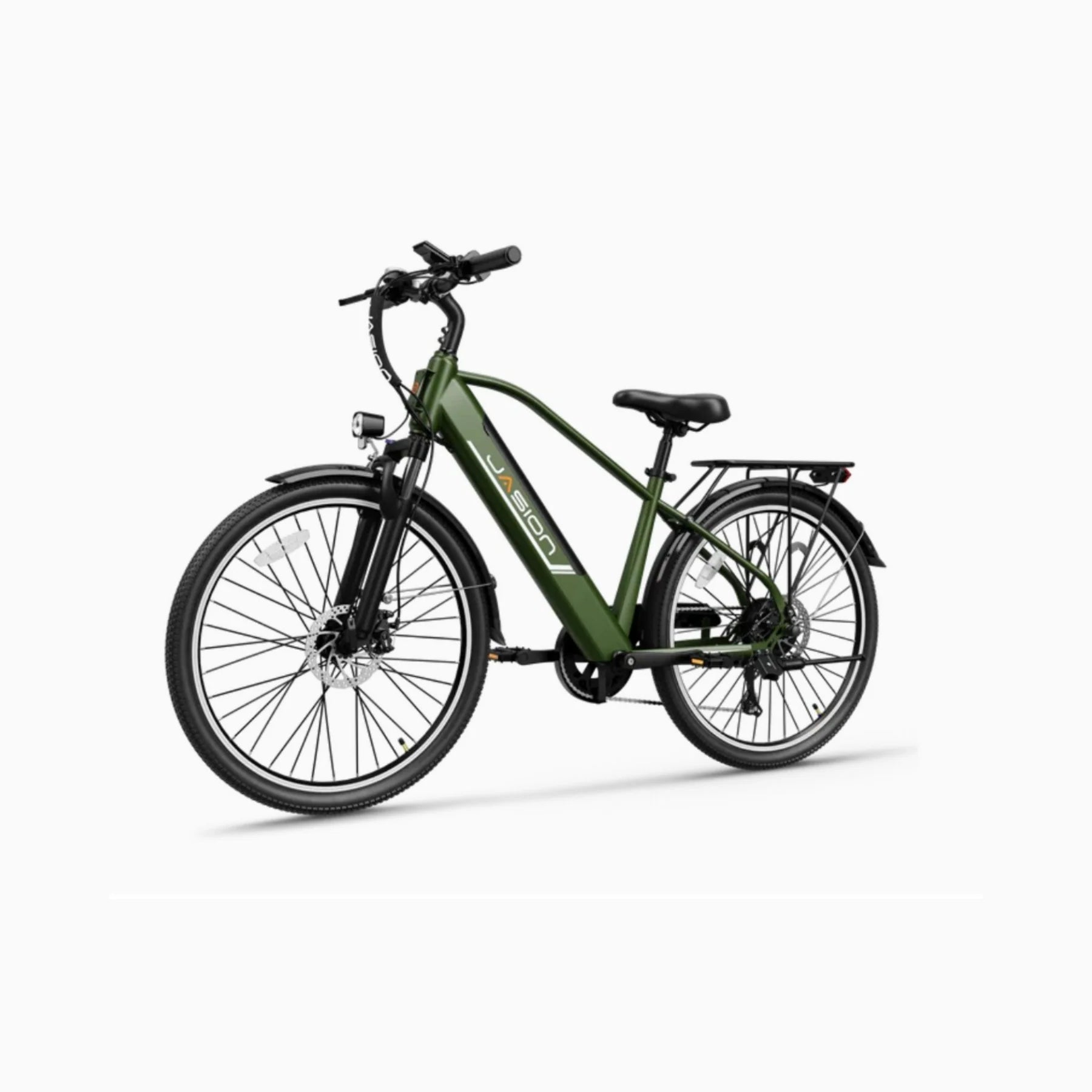Vélo Électrique JASION EB5 Roamer - Moteur 500W Batterie 48V10AH Pneus De 26 Pouces  Freins à Disque - Vert