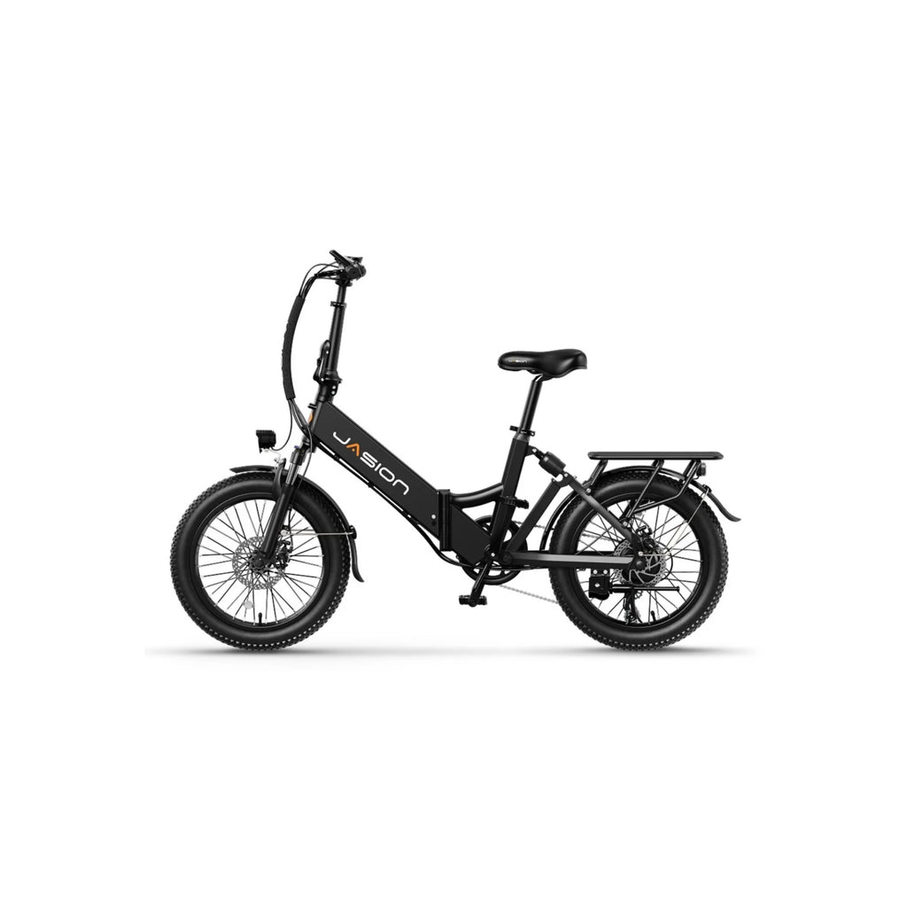 Vélo Électrique JASION EB7 st - Moteur 500W Batterie 48V10AH Pneus De 20 Pouces  Freins à Disque - Noir