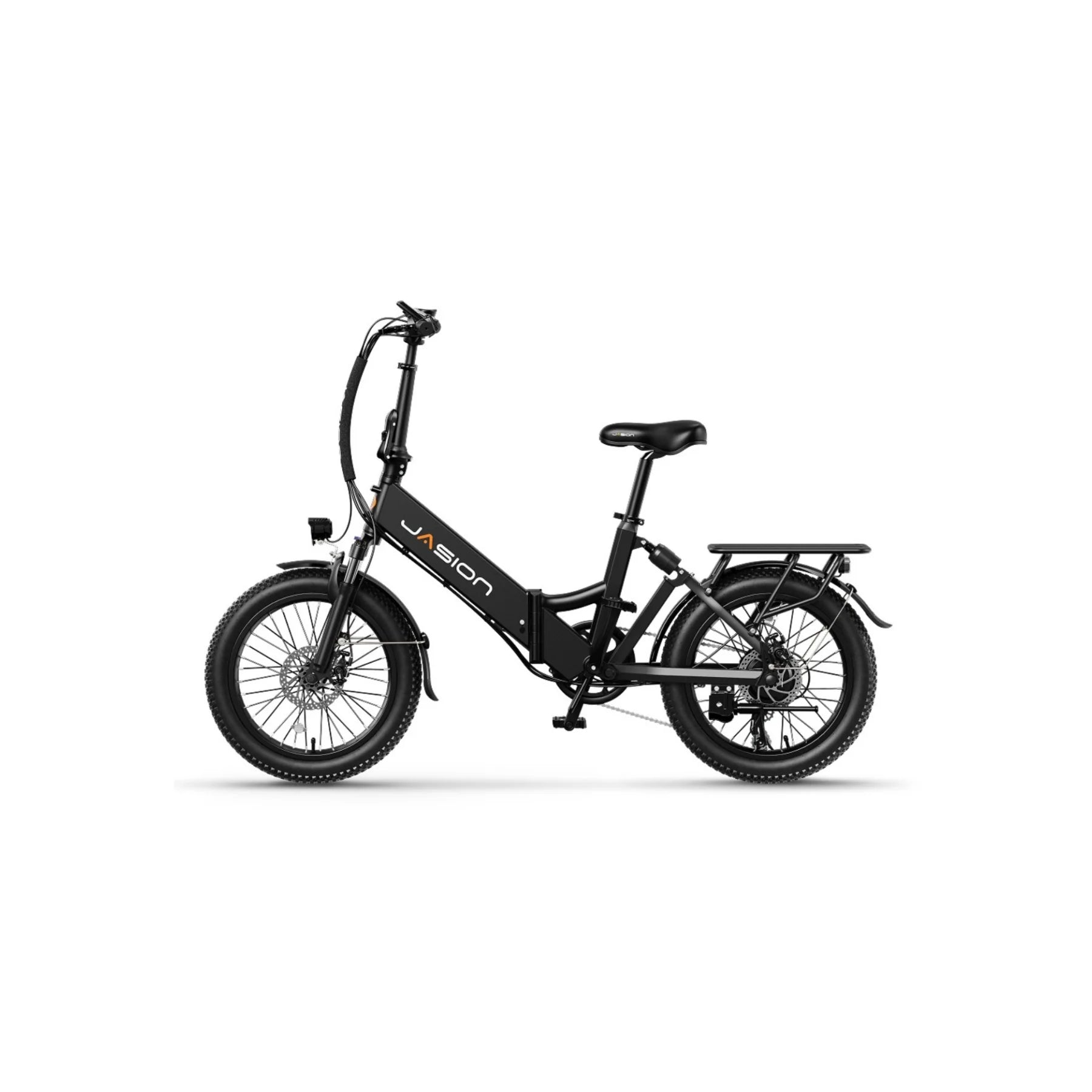 Vélo Électrique JASION EB7 st - Moteur 500W Batterie 48V10AH Pneus De 20 Pouces  Freins à Disque - Noir