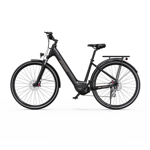 Onesport OT07 Vélo Électrique - Moteur 250W Batterie 36V14AH Pneus  27.5 Pouces Pneu Freins à Disque Hydrauliques - Noir