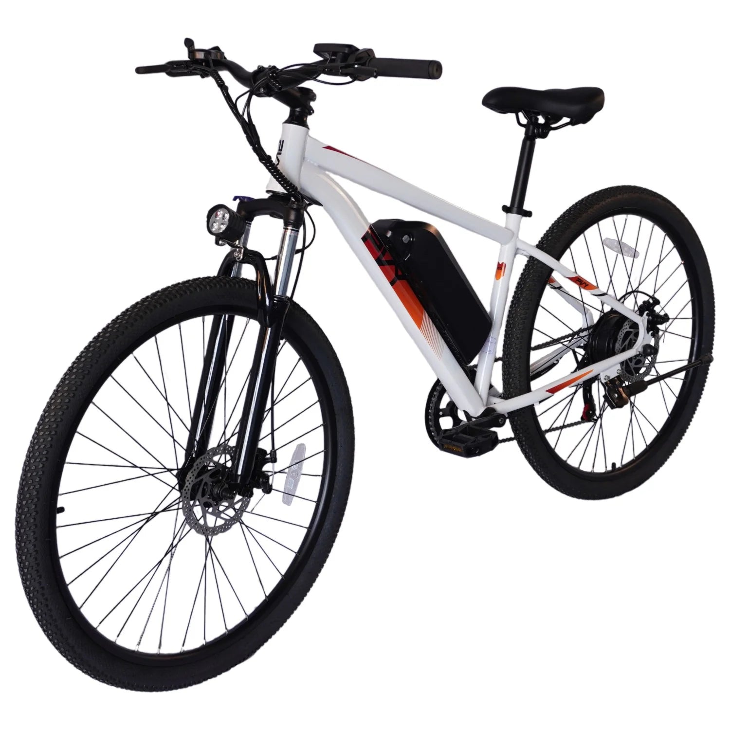 PVY M29 Vélo Électrique - Moteur 250W Batterie 48V17.5AH Pneus 29" Freins à Disque Mécaniques - Blanc