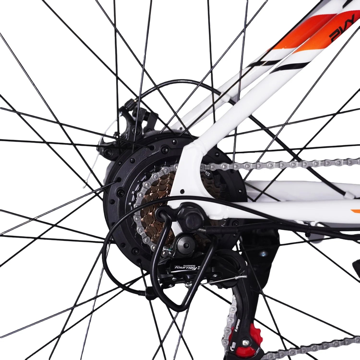 PVY M29 Vélo Électrique - Moteur 250W Batterie 48V17.5AH Pneus 29" Freins à Disque Mécaniques - Blanc