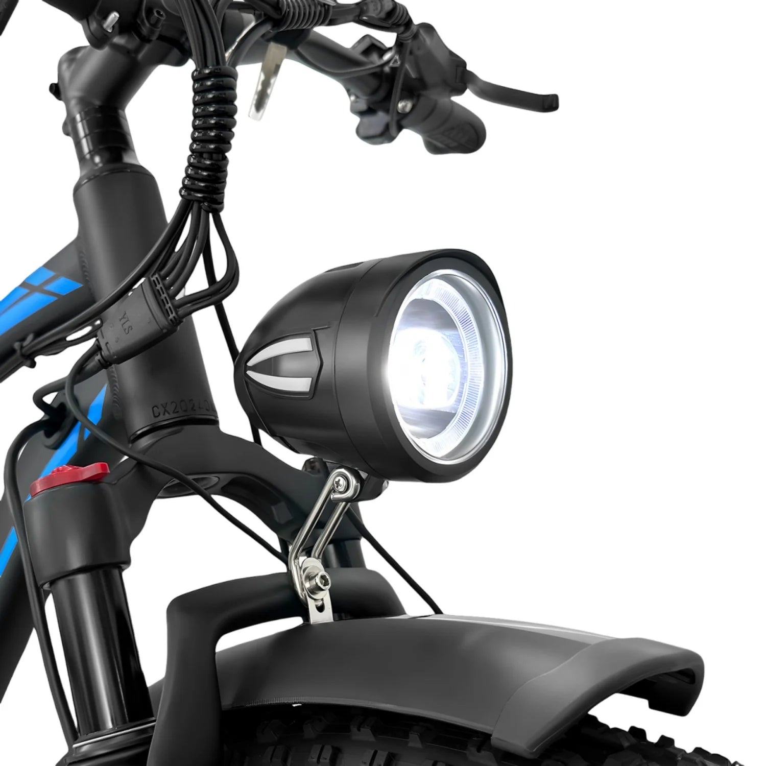 PVY MAX26  Vélo Électrique - Moteur 250W*2 Batterie 48V30AH Freins Hydrauliques Roues 26" - Orange