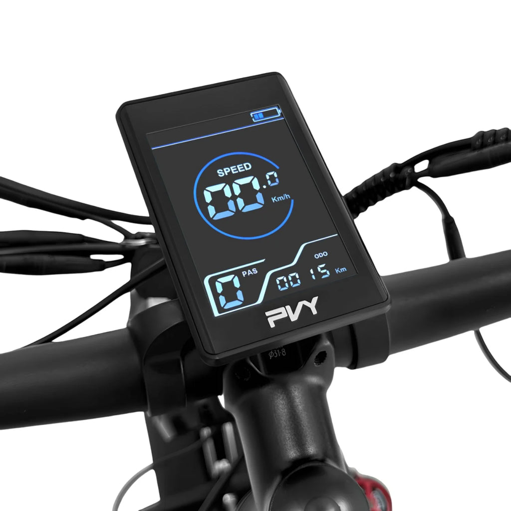 PVY MAX26  Vélo Électrique - Moteur 250W*2 Batterie 48V30AH Freins Hydrauliques Roues 26" - Orange