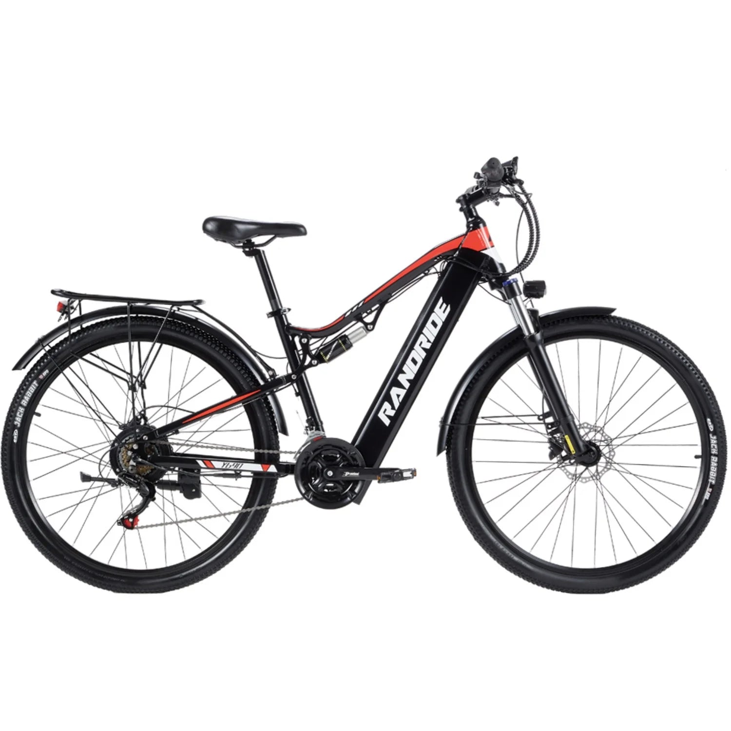 RANDRIDE YG 90 Vélo électrique 29'' Roues 500W Moteur 48V17Ah - Noir