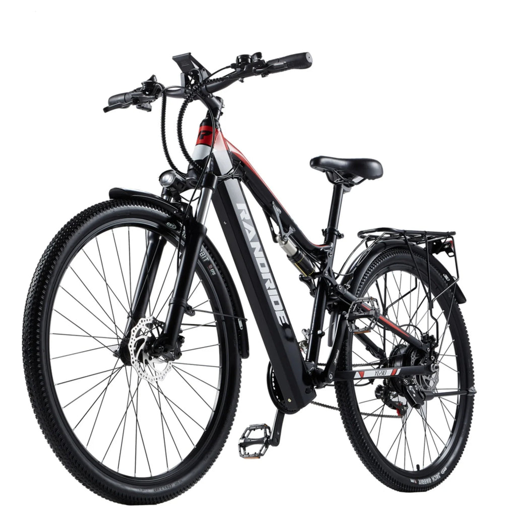 RANDRIDE YG 90 Vélo électrique 29'' Roues 500W Moteur 48V17Ah - Noir