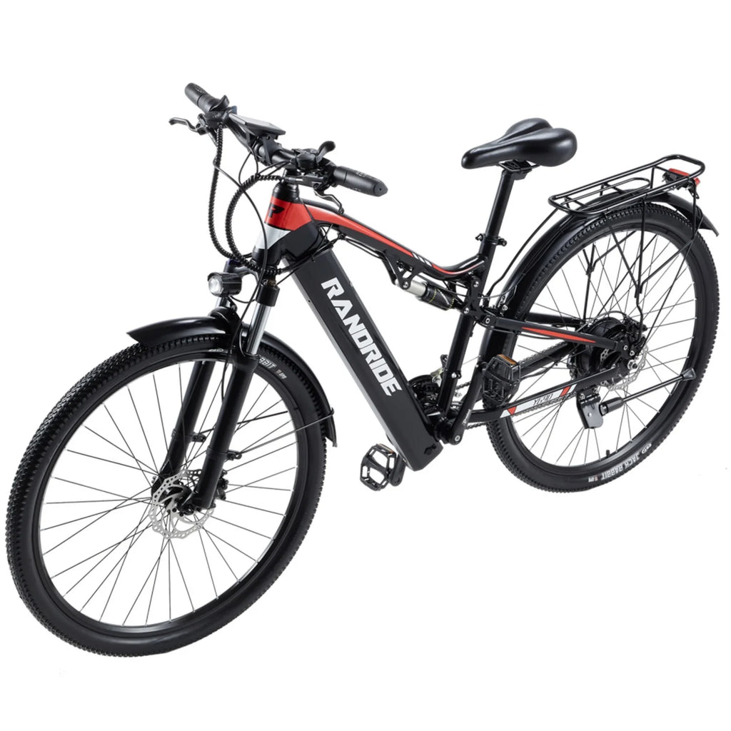 RANDRIDE YG 90 Vélo électrique 29'' Roues 500W Moteur 48V17Ah - Noir