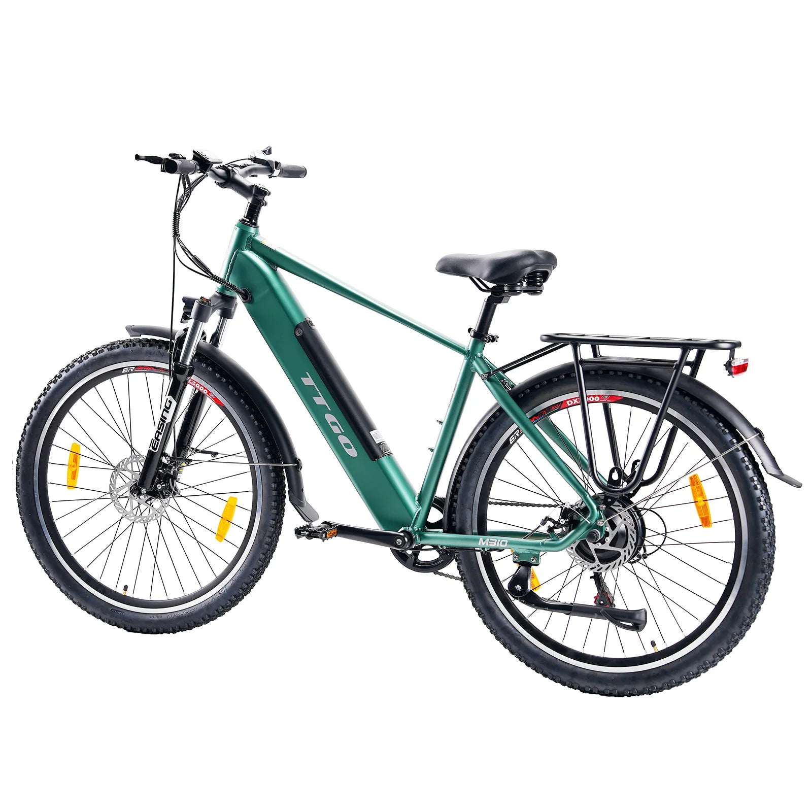 TTGO M310 Vélo électrique – Moteur 500W Batterie 48V15AH Pneus de 27.5 Pouces Disque – Vert