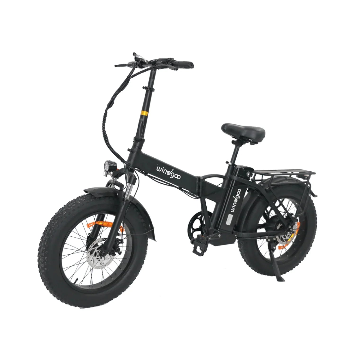 Windgoo F21 Pro Vélo Électrique - Moteur 250W Batterie 48V 12.5Ah 20x4.0 Pouces Pneus - Noir