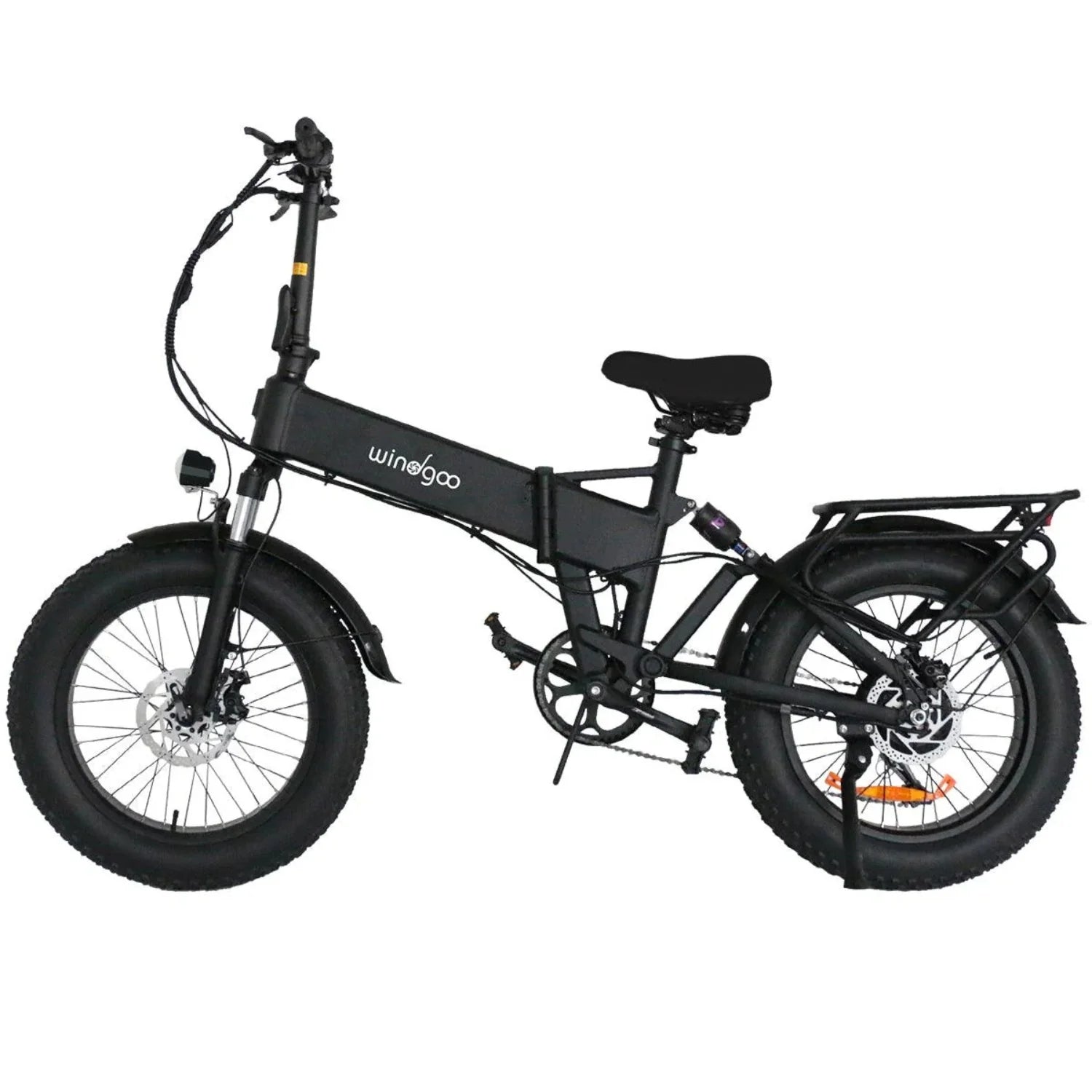 Windgoo F22 Pro Vélo Électrique Pliable - Moteur 250W Batterie 48V 12.5Ah 20x4.0 Pouces Pneus - Noir