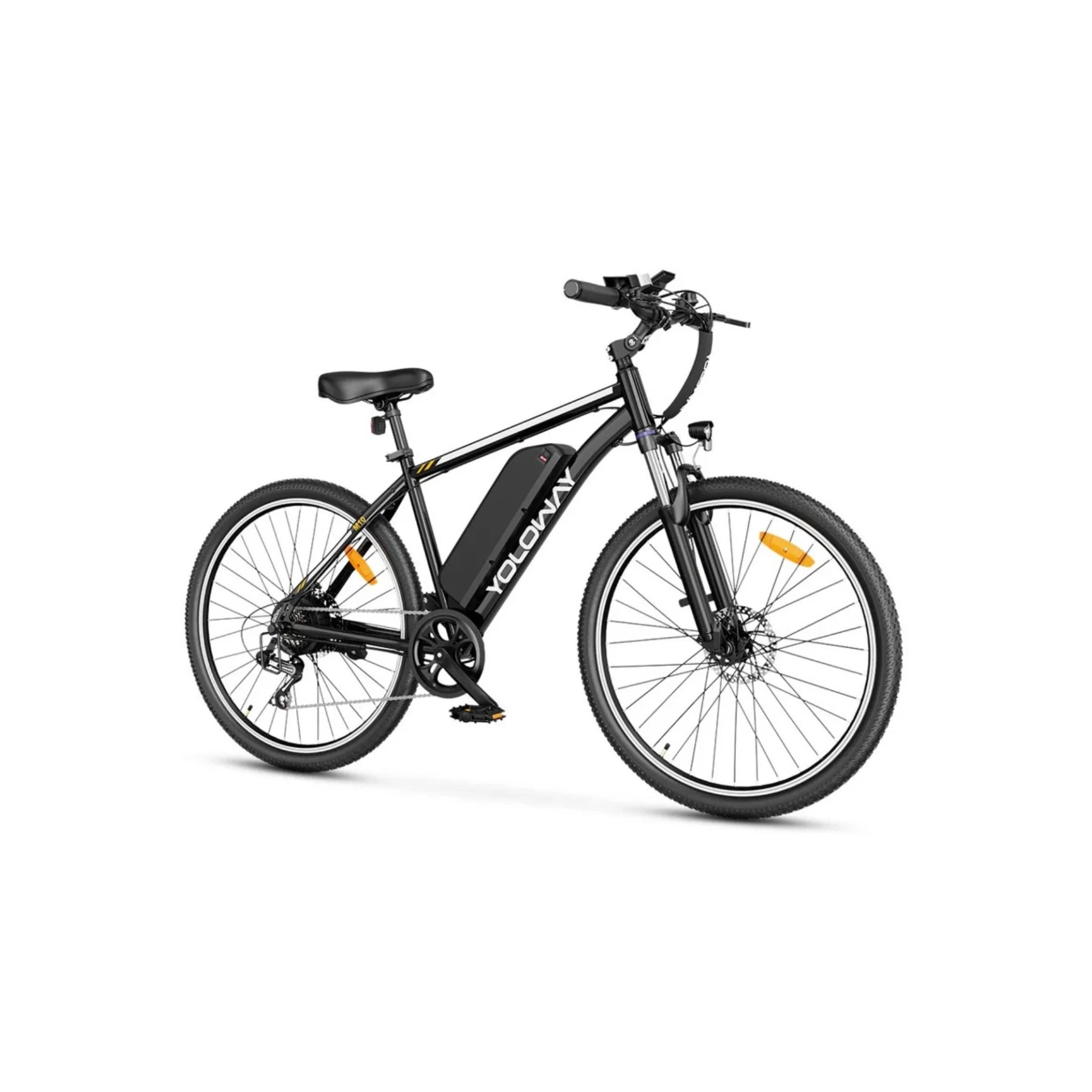 Vélo électrique Pliant Yoloway M10 - Moteur 250W Batteries 36V12.5Ah Pneus De 27.5*1.95 Pouces Freins à Disque Avant Et Arrière - Noir