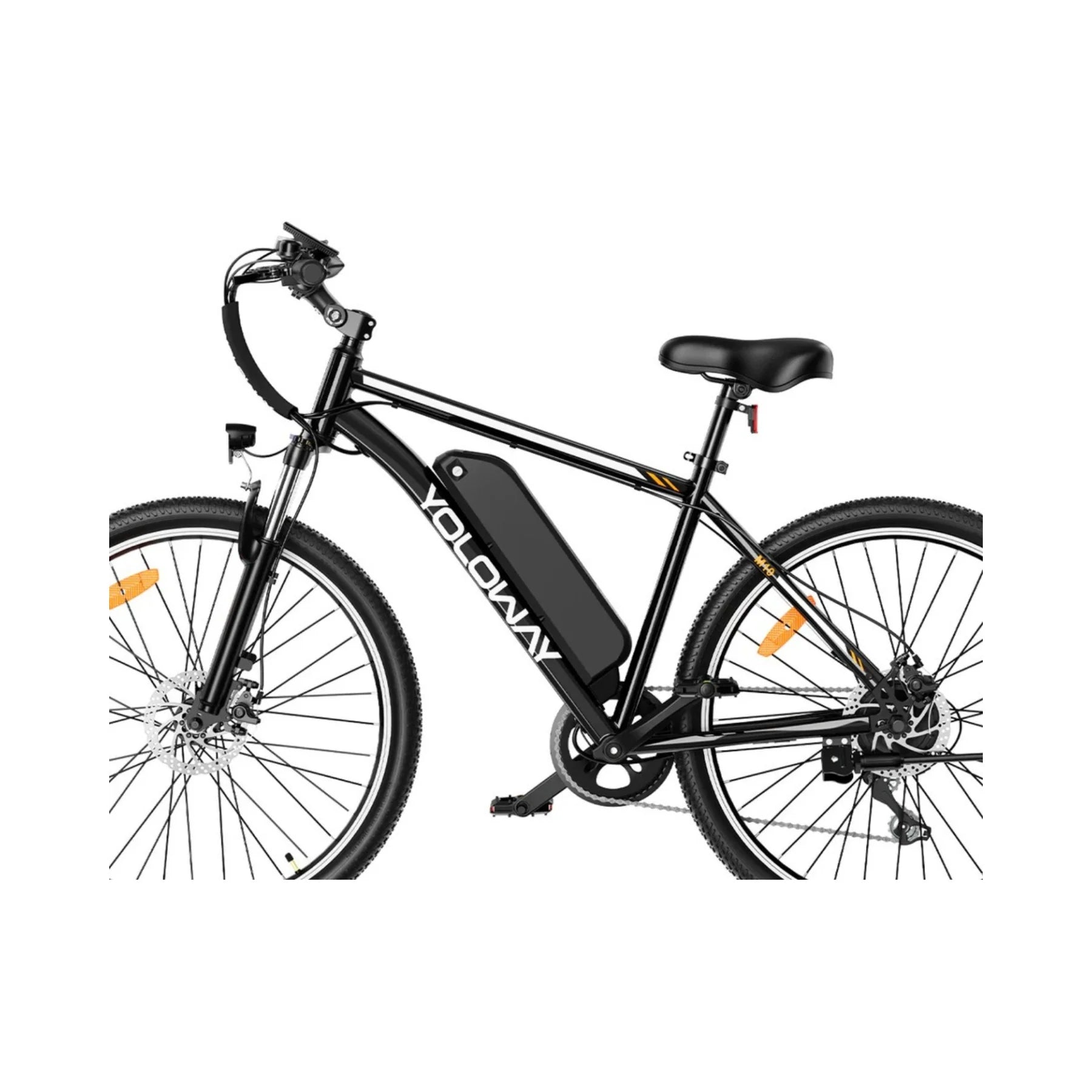 Vélo électrique Pliant Yoloway M10 - Moteur 250W Batteries 36V12.5Ah Pneus De 27.5*1.95 Pouces Freins à Disque Avant Et Arrière - Noir