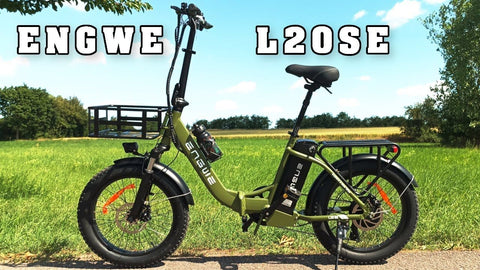 Vélo Électrique ENGWE L20 : Puissance 250W, Batterie 624Wh | Autonomie 60KM