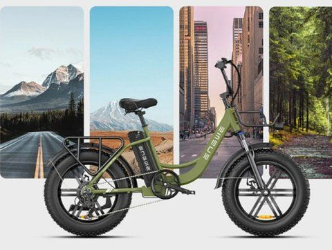 Vélo Électrique ENGWE L20 : Puissance 250W, Batterie 624Wh | Autonomie 60KM