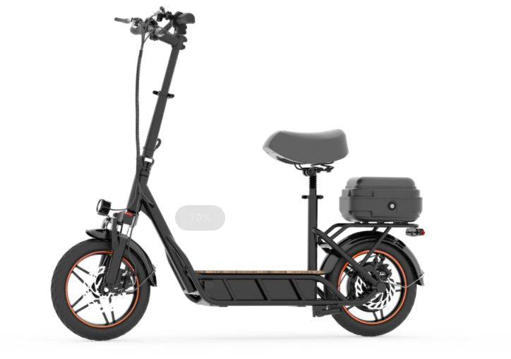 Trottinette Électrique Tout-Terrain Kukirin C1 Pro - 500W 1200WH Autonomie 100KM Pliable Noir