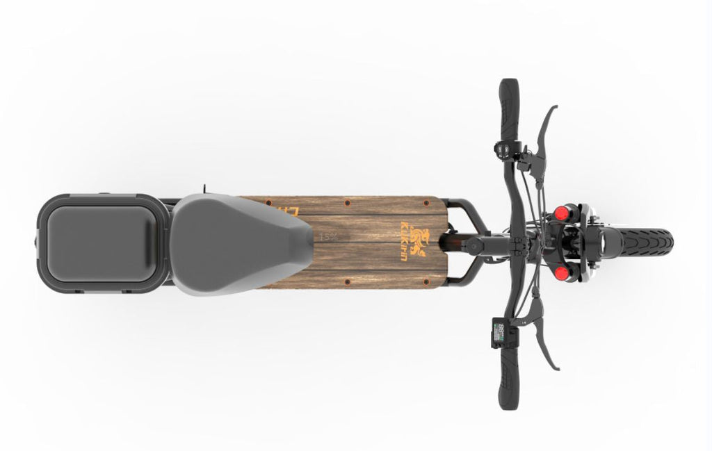 Trottinette Électrique Tout-Terrain Kukirin C1 Pro - 500W 1200WH Autonomie 100KM Pliable Noir