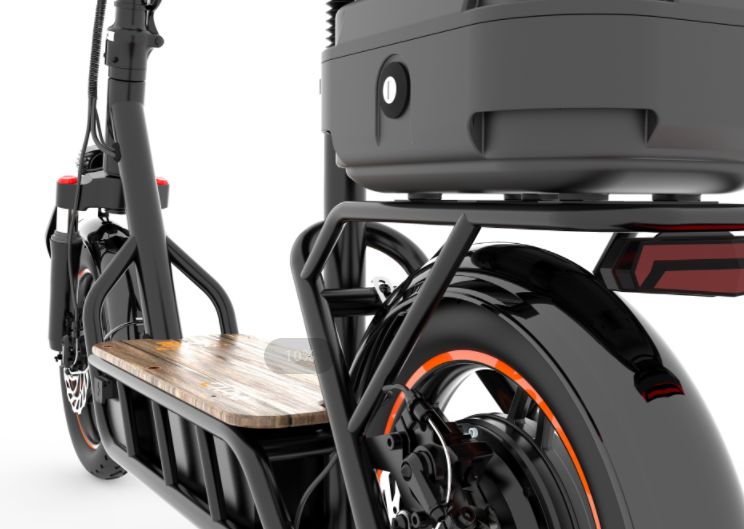 Trottinette Électrique Tout-Terrain Kukirin C1 Pro - 500W 1200WH Autonomie 100KM Pliable Noir