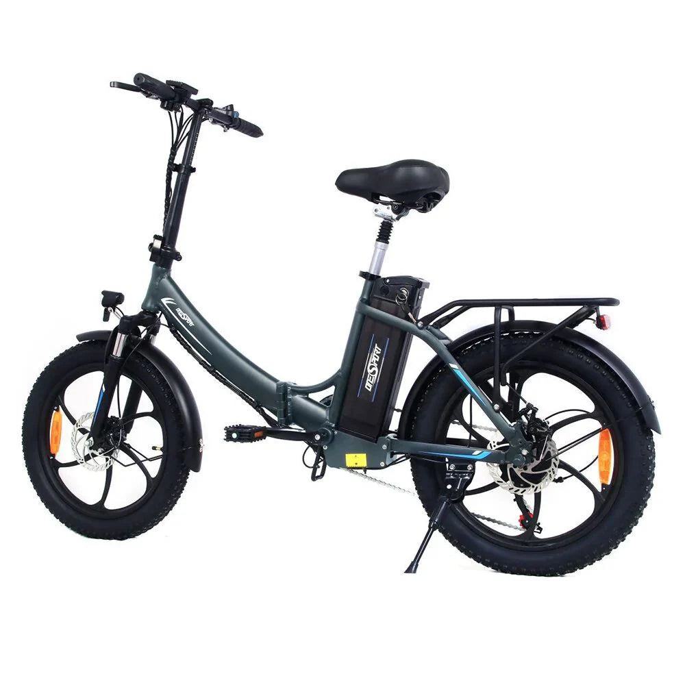Vélo électrique pliant ONESPORT OT16 350W 720WH 52KM Gris - vélos électriques France