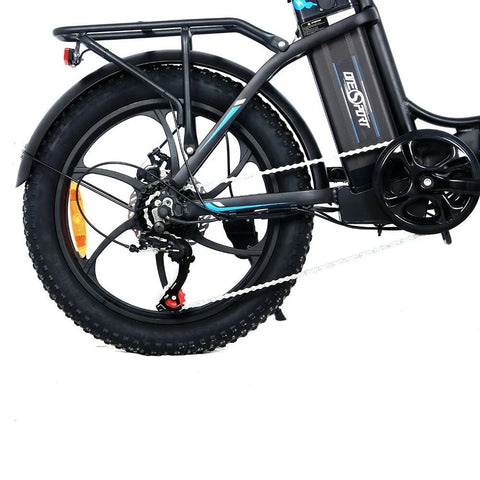 Vélo électrique pliant ONESPORT OT16 350W 720WH 52KM Noir - vélos électriques France