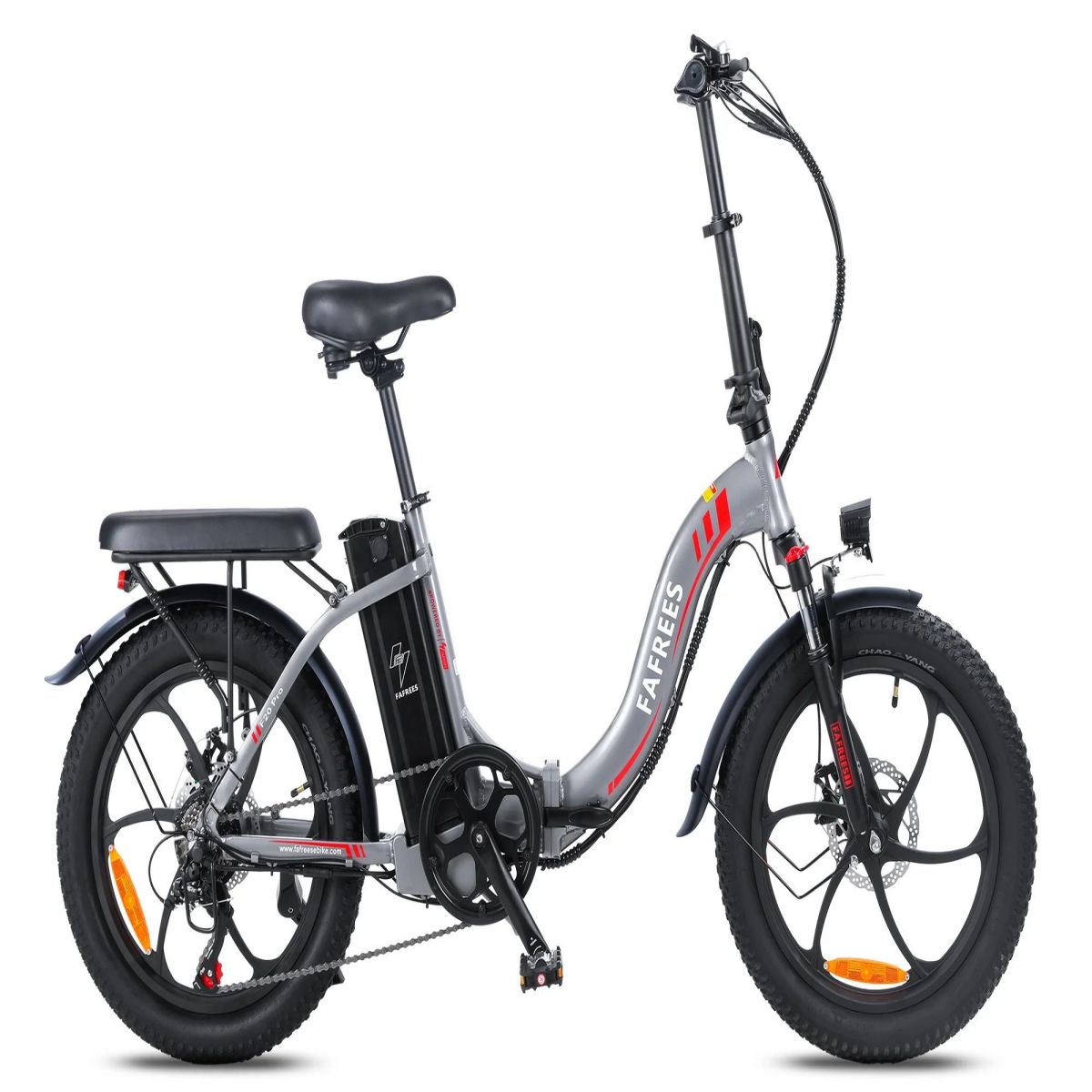 Vélo Électrique FAFREES F20 - 250W Batterie 576WH Autonomie 70KM - Gris