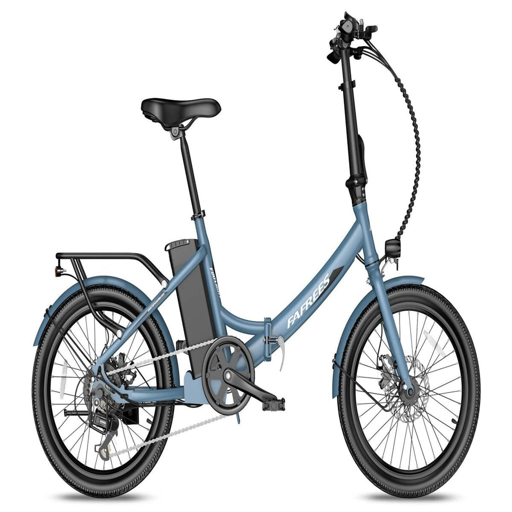Vélo Électrique FAFREES F20 Light - Moteur 250W Batterie 522WH Autonomie 60KM - Gris bleu