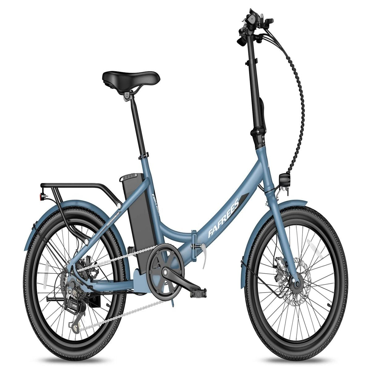 Vélo Électrique FAFREES F20 Light - Moteur 250W Batterie 522WH Autonomie 60KM - Gris bleu