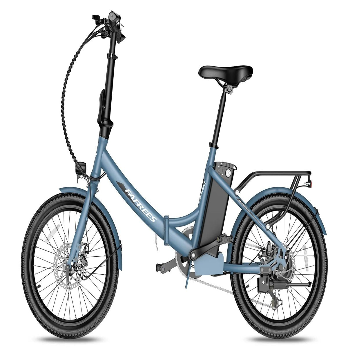 Vélo Électrique FAFREES F20 Light - Moteur 250W Batterie 522WH Autonomie 60KM - Gris bleu
