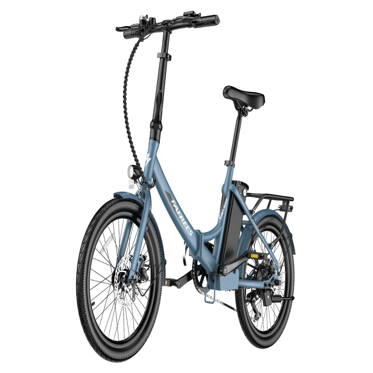Vélo Électrique FAFREES F20 Light - Moteur 250W Batterie 522WH Autonomie 60KM - Gris bleu