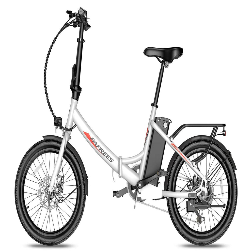 Vélo Électrique FAFREES F20 Light - Moteur 250W Batterie 522WH Autonomie 60KM - Blanc