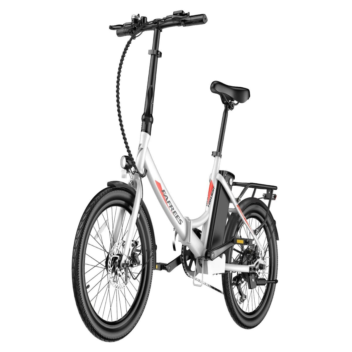 Vélo Électrique FAFREES F20 Light - Moteur 250W Batterie 522WH Autonomie 60KM - Blanc