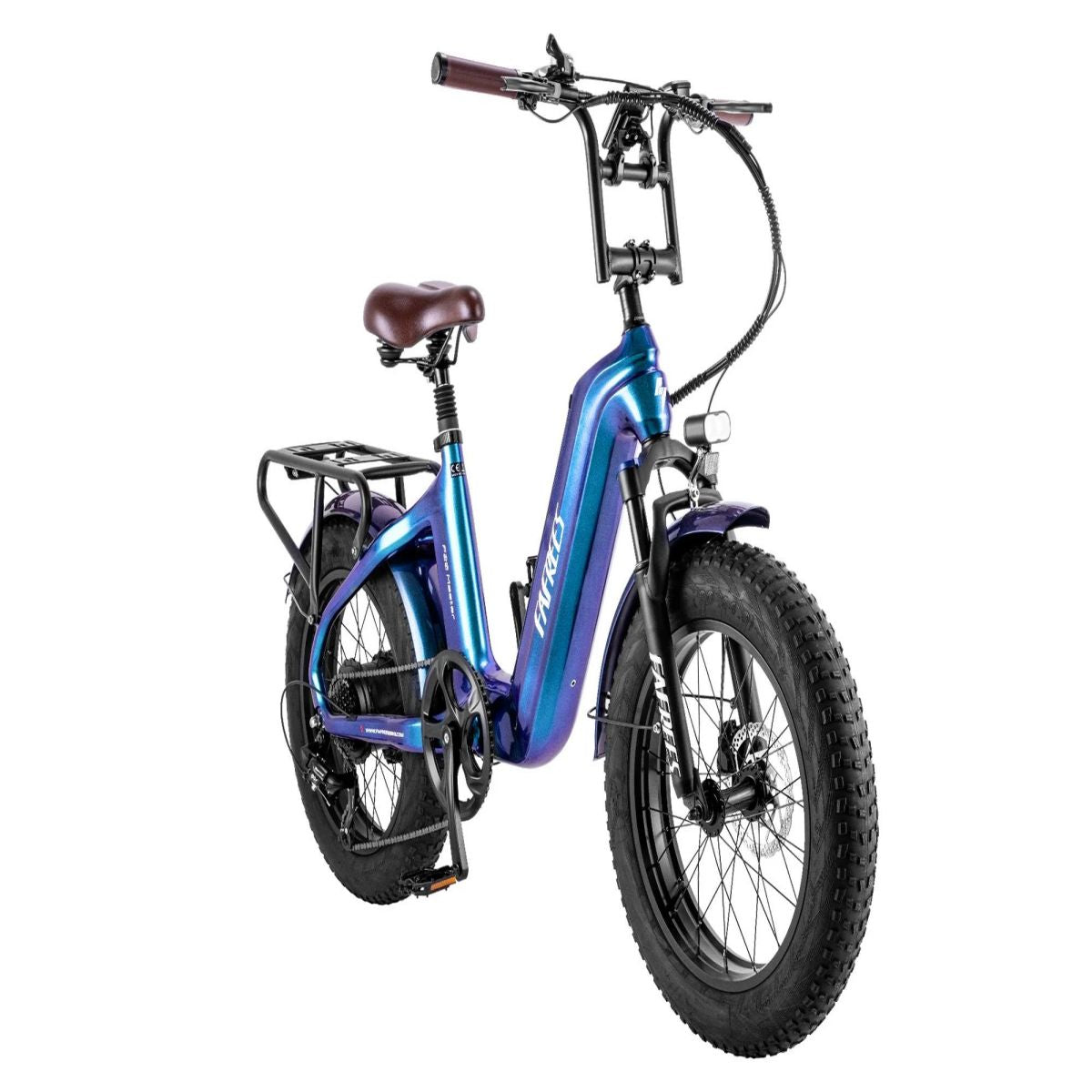Vélo Électrique FAFREES F20 Master - Moteur 500W Batterie 1080WH Autonomie 110KM - Bleu Aurore