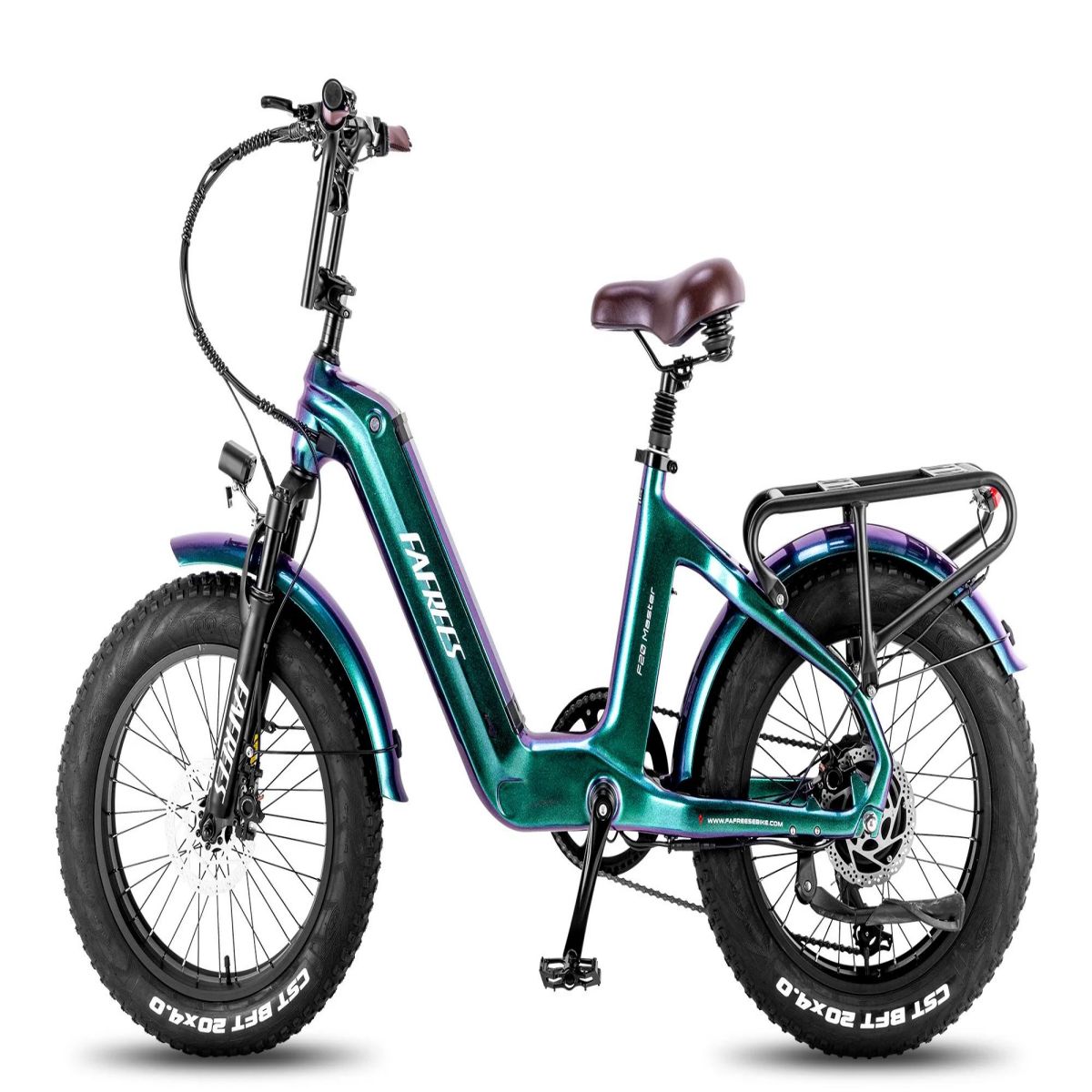 Vélo Électrique FAFREES F20 Master - Moteur 500W Batterie 1080WH Autonomie 110KM - Vert Aurore