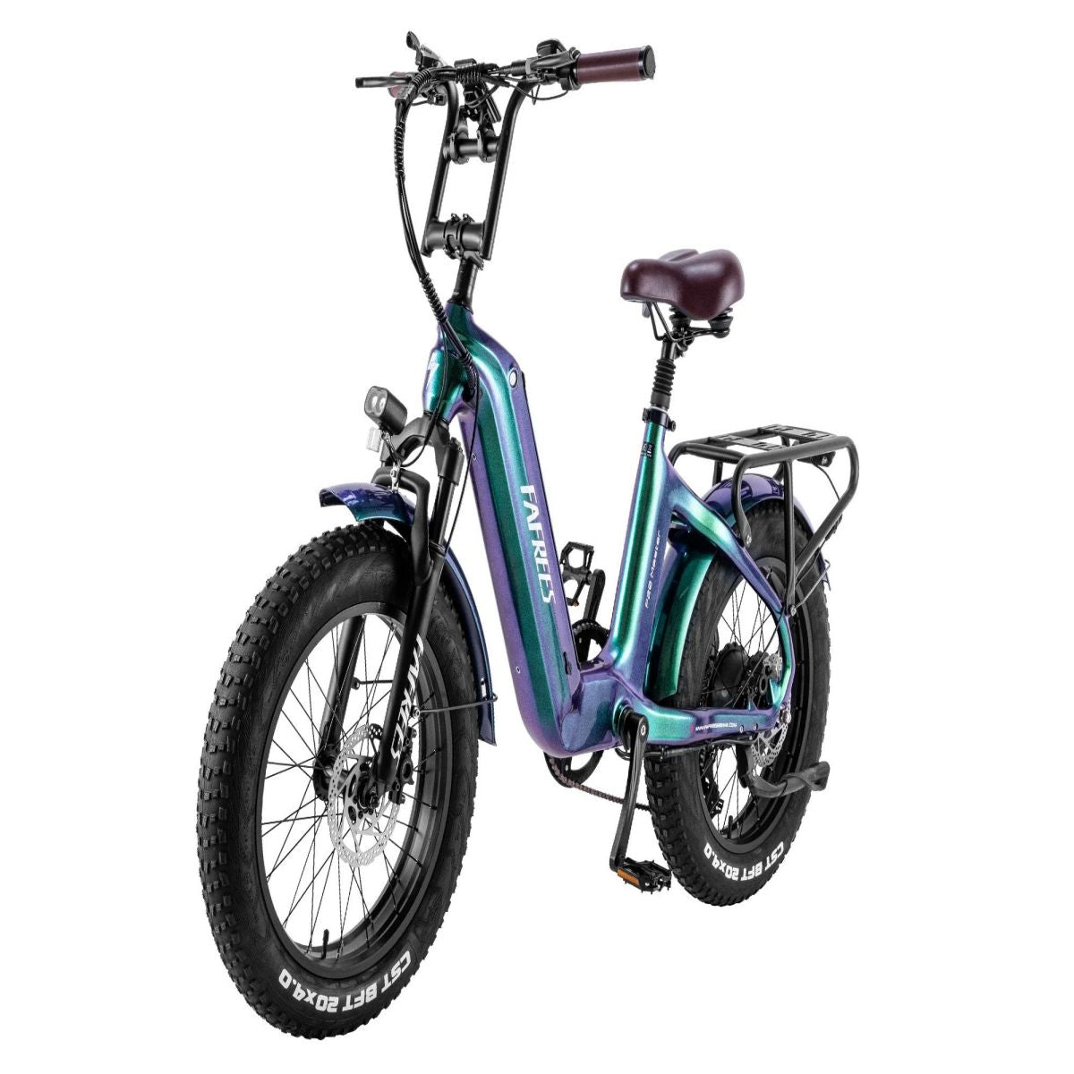 Vélo Électrique FAFREES F20 Master - Moteur 500W Batterie 1080WH Autonomie 110KM - Vert Aurore