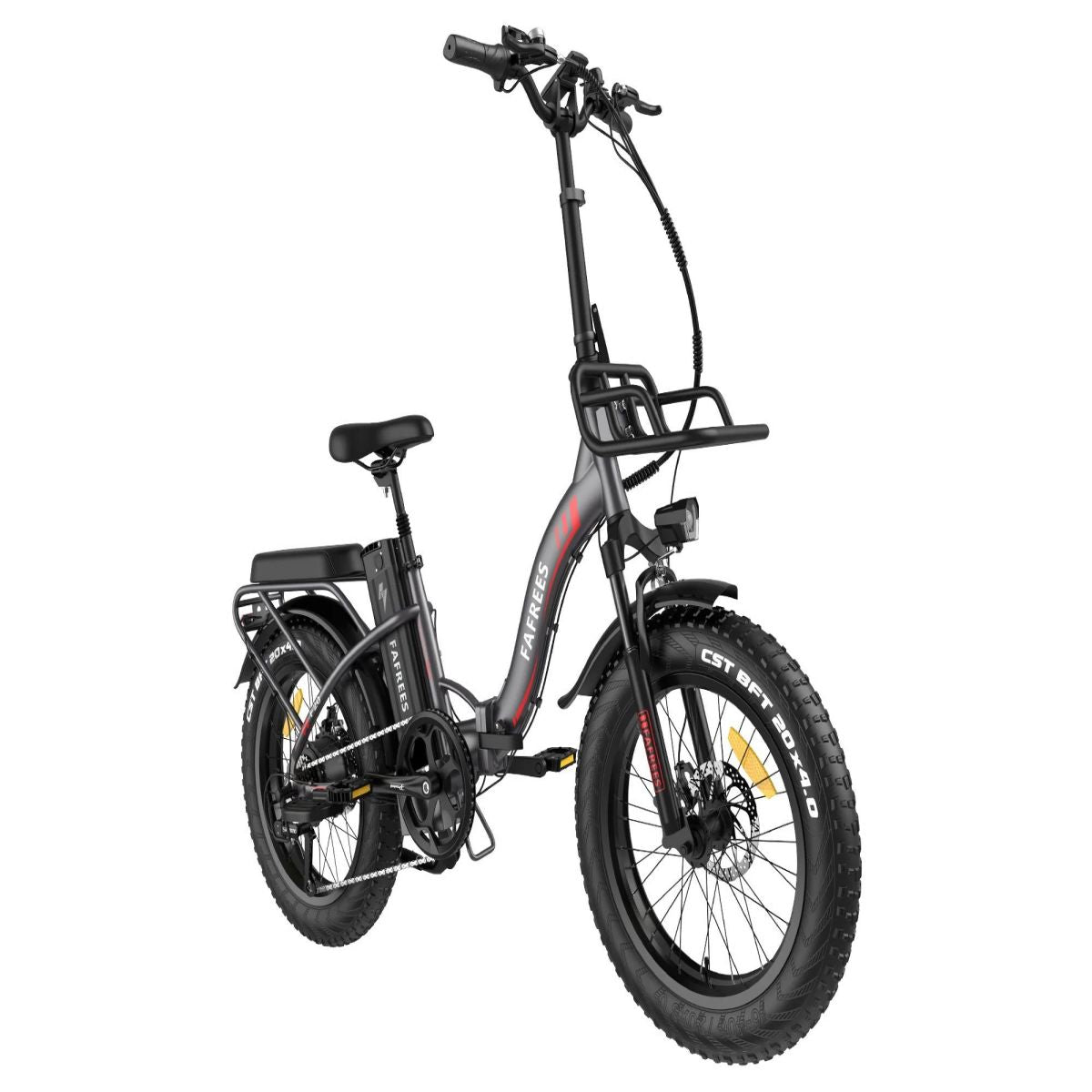 Vélo Électrique FAFREES F20 Max - 500W Batterie 1080WH Autonomie 110KM Freins à Disque | Gris