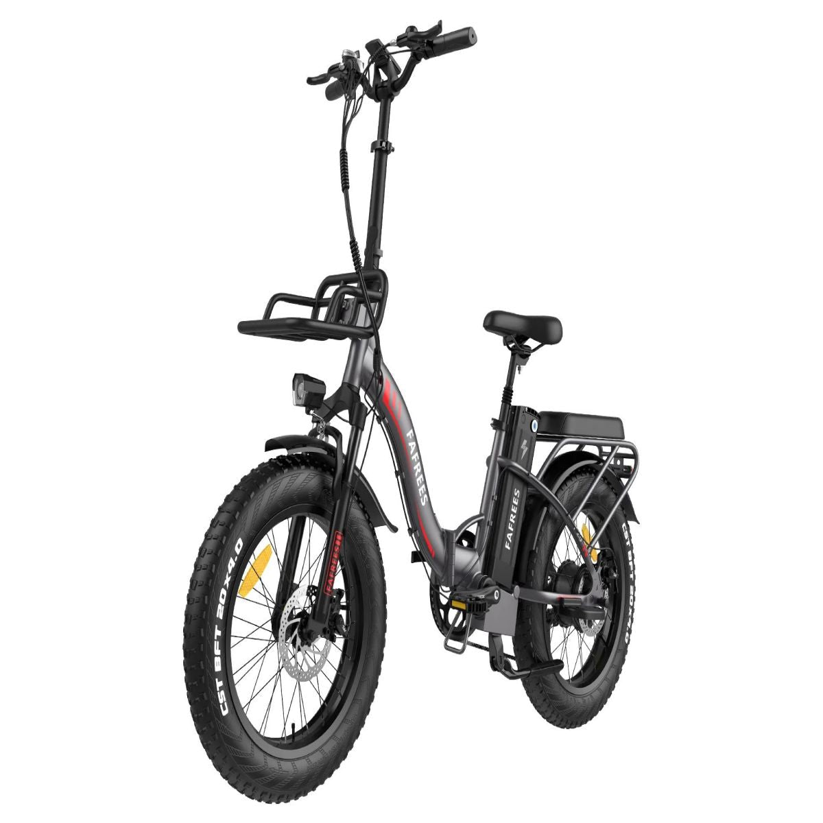 Vélo Électrique FAFREES F20 Max - 500W Batterie 1080WH Autonomie 110KM Freins à Disque | Gris