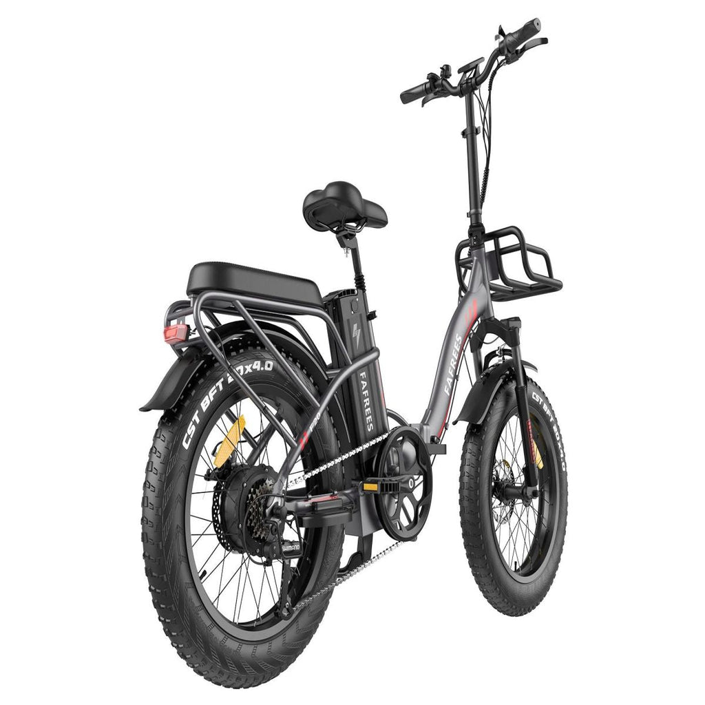 Vélo Électrique FAFREES F20 Max - 500W Batterie 1080WH Autonomie 110KM Freins à Disque | Gris