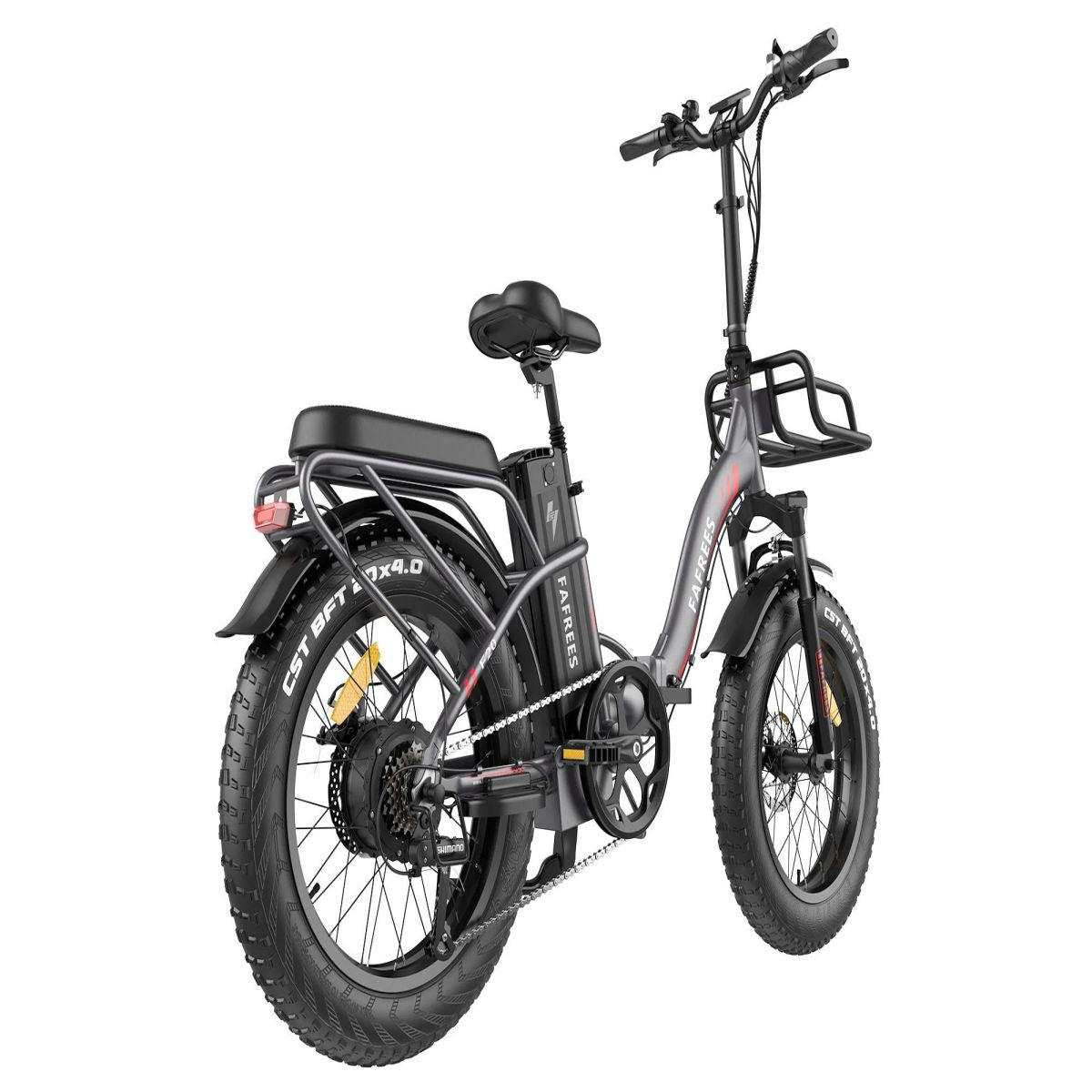 Vélo Électrique FAFREES F20 Max - 500W Batterie 1080WH Autonomie 110KM Freins à Disque | Gris