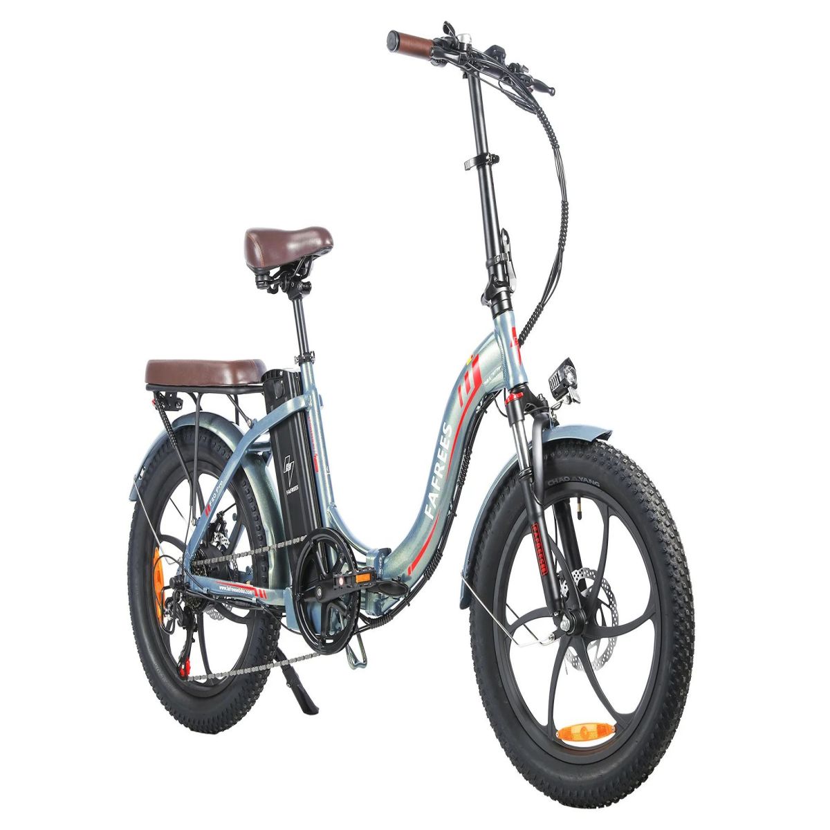 Vélo Électrique FAFREES F20 Pro | Moteur 250W Batterie 648WH Autonomie 80KM | Vert éblouissant