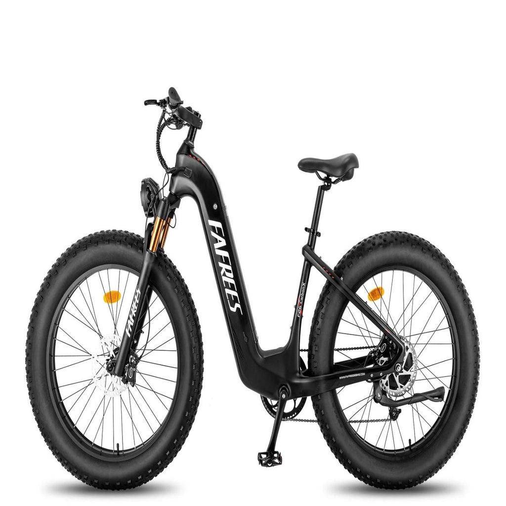 Vélo Électrique FAFREES F26 CarbonX | Moteur 1000W | Batterie 1080WH | Autonomie 90KM | Freins à Disque | Noir