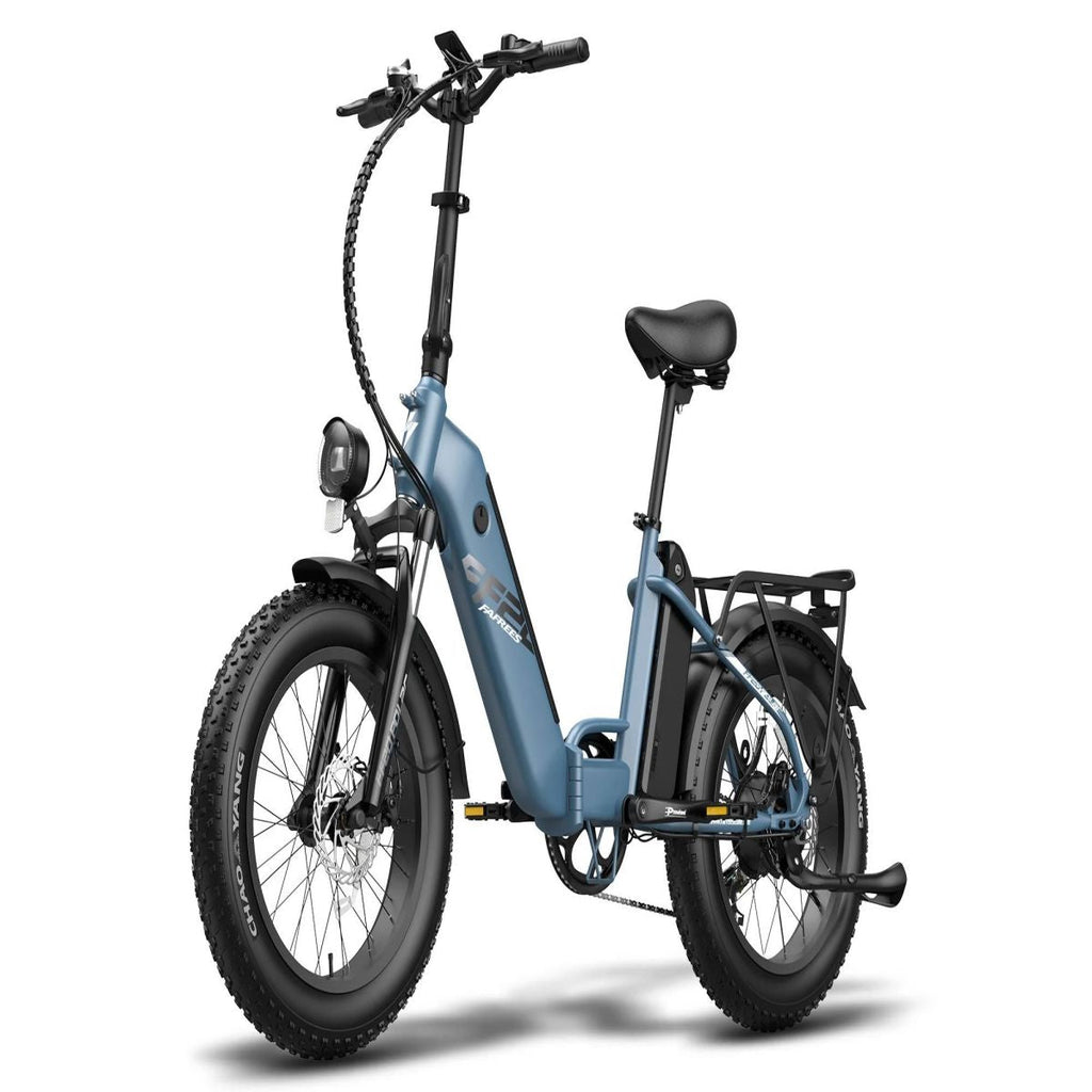 FAFREES FF20 Polar Vélo Électrique - 500W Autonomie 110KM Freins à Disque - Bleu