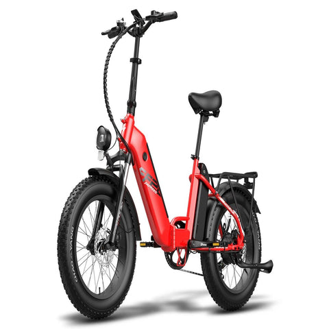 FAFREES FF20 Polar Vélo Électrique - 500W Autonomie 110KM Freins à Disque - Rouge