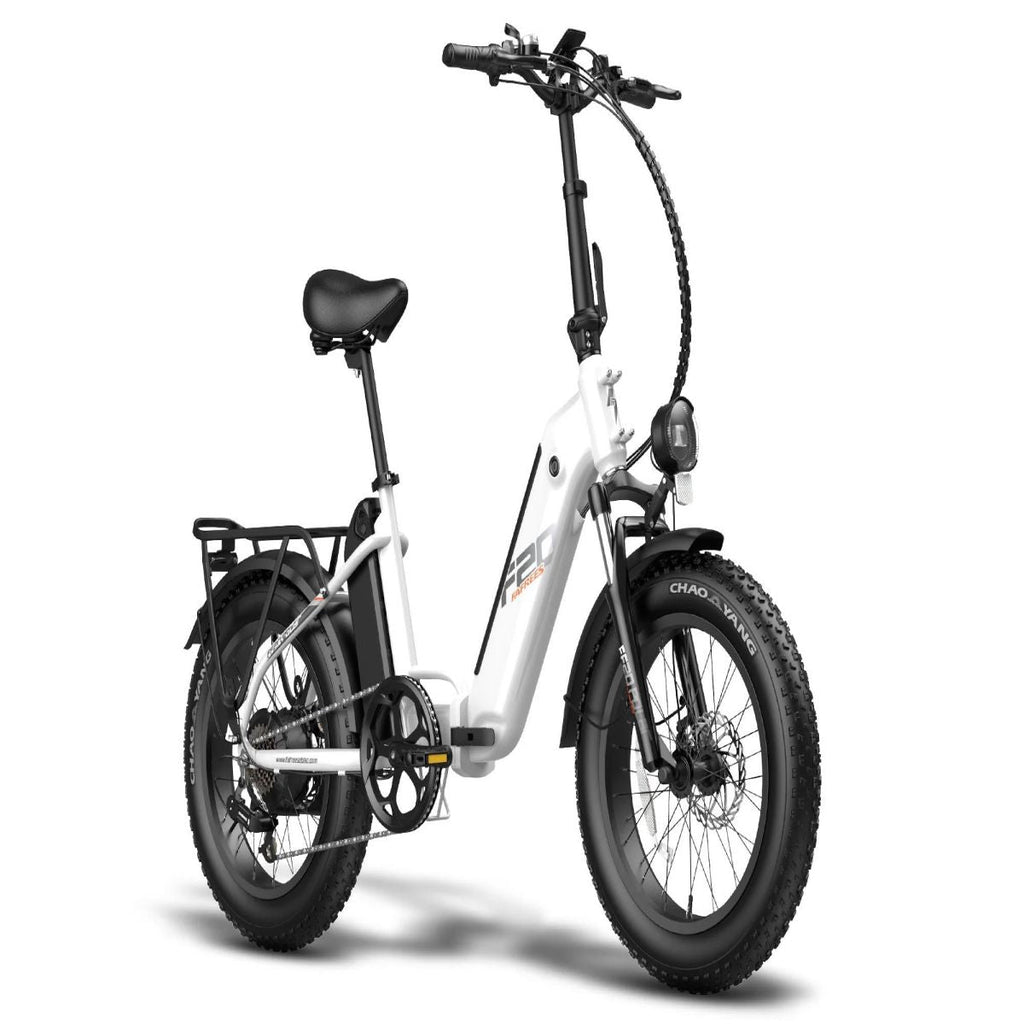 FAFREES FF20 Polar Vélo Électrique - 500W Autonomie 110KM Freins à Disque - Blanc