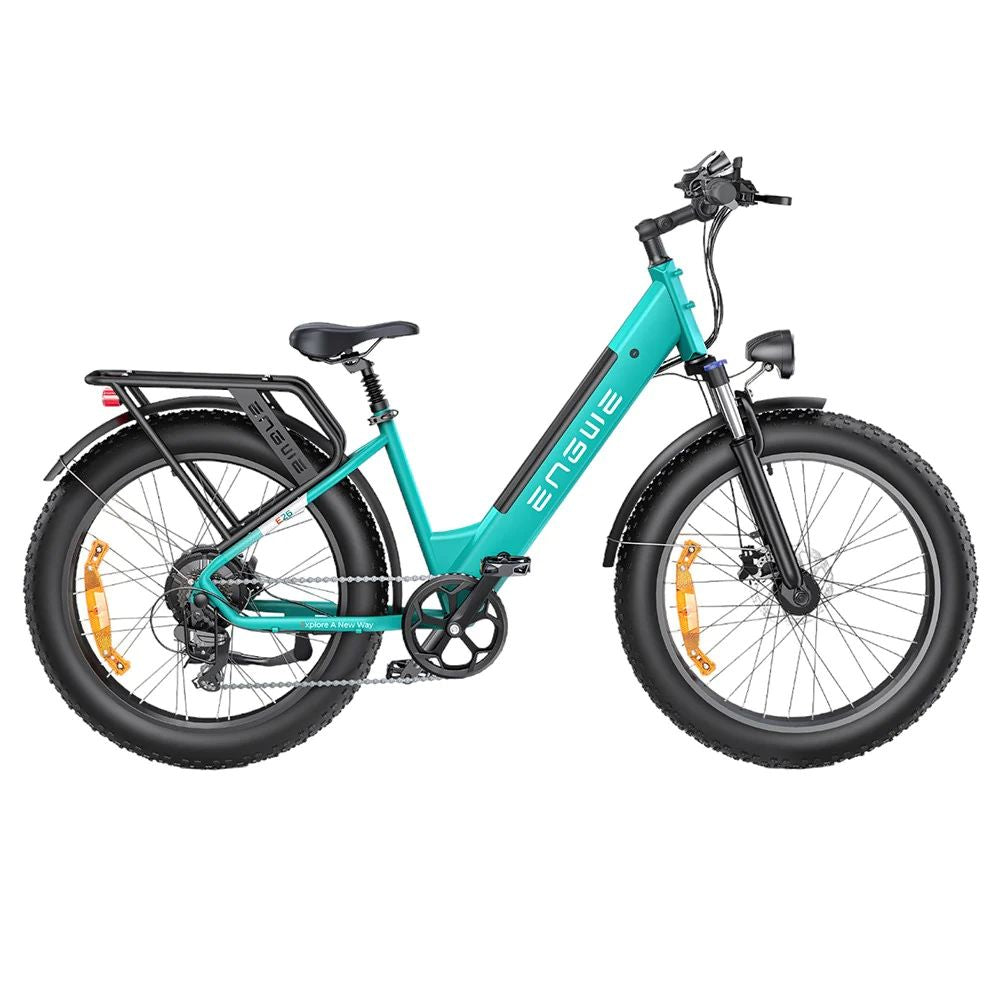 Vélo Électrique ENGWE E26 Step-thru - 250W 768WH Autonomie 140KM Freins à Disque - Bleu
